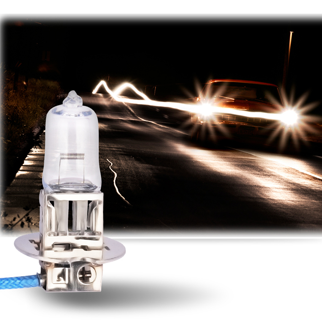 Halogen Headlight Bulbs H3 - 12V/24V Options Available