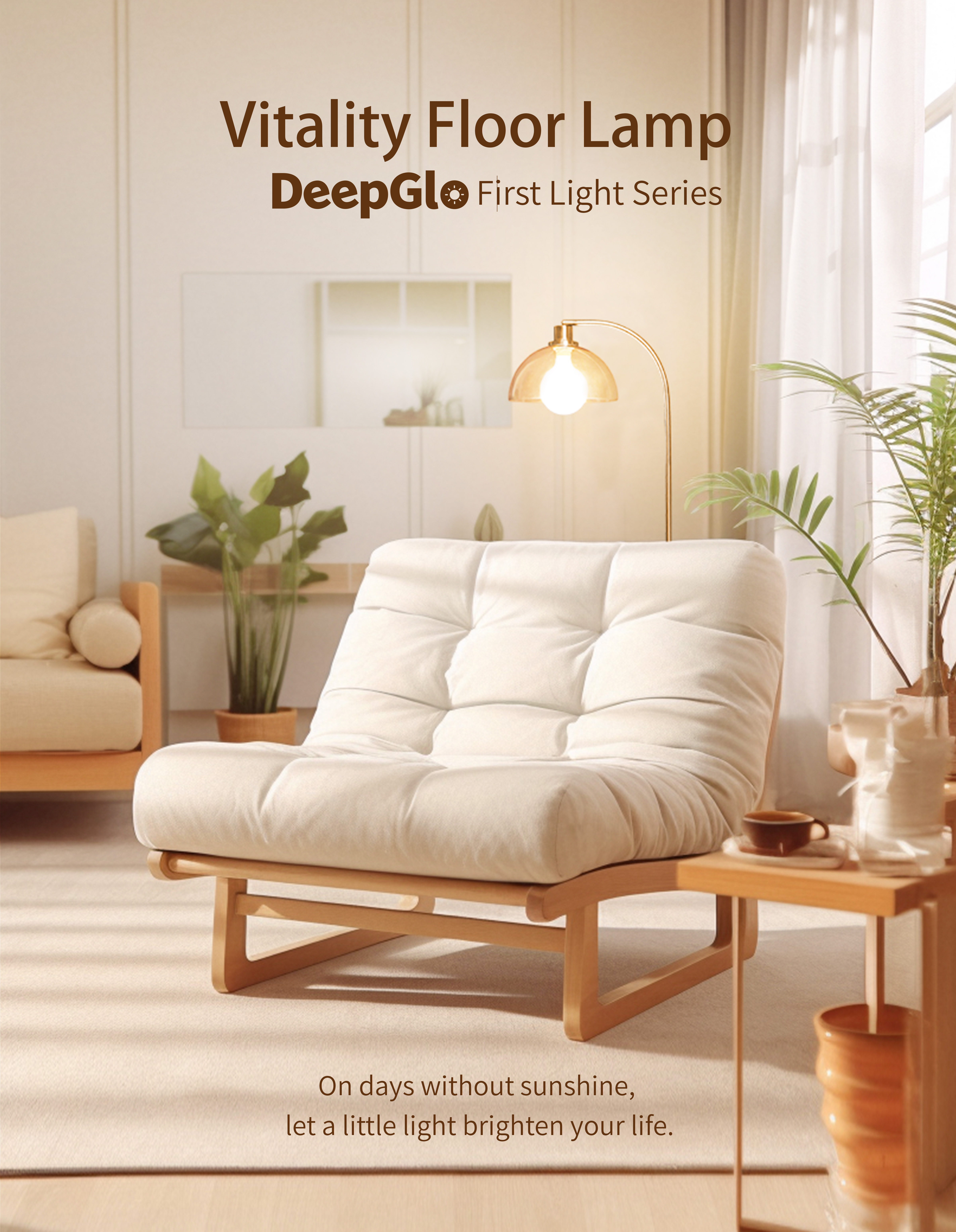 DeepGlo Vitality Floor Lamp-First Light Series