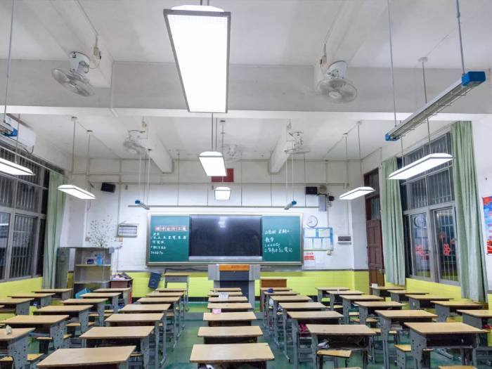 Classroom Disinfection By SafeGlo Lamps manufactured by GMY Technology